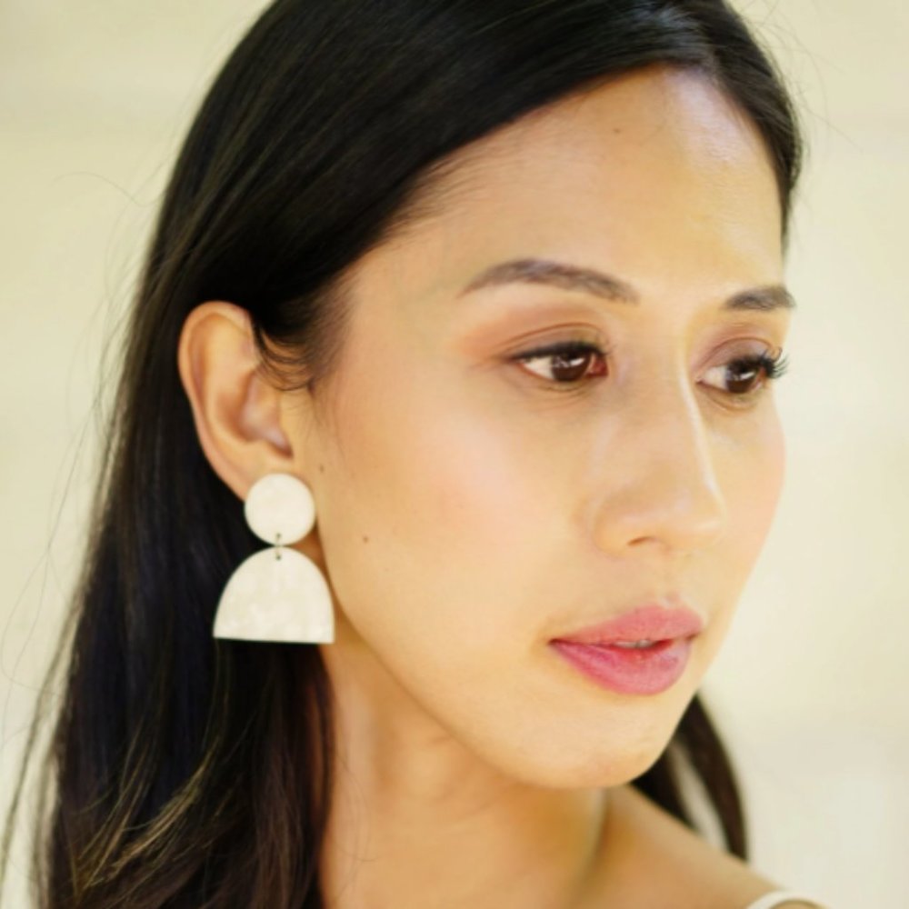 Hey Moon Designs Aries earrings